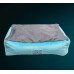 Лежанка прямокутна "Sea wave" XXL 140х90х25см