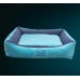 Лежанка прямокутна "Sea wave" XXL 140х90х25см