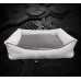 Лежанка прямокутна "Cloud" XXL 140х90х25см